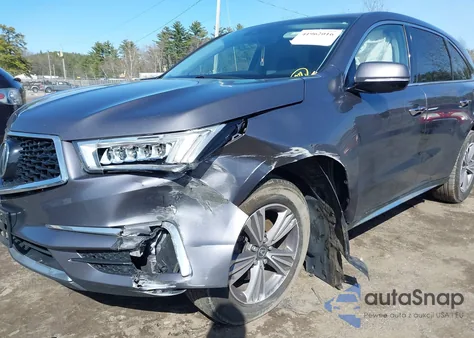 2020 Acura Mdx Standard from USA, damaged, VIN 5J8YD4H38LL015105